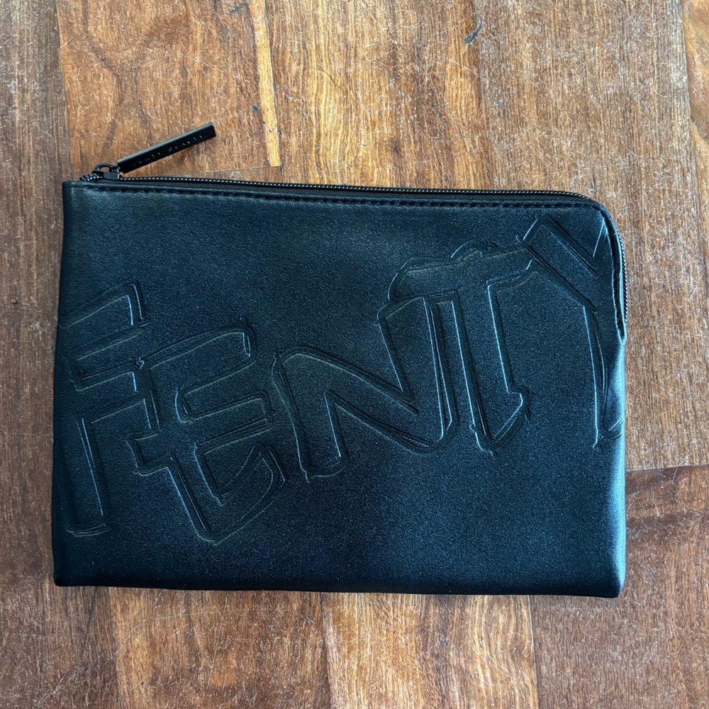 Fenty Beauty Black cosmetics bag
